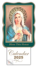 Sacred Heart Of Mary Print Calendar