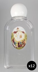 12 x Our Lady Of Knock Holy Water Bottle with Resin Drop (75ml)