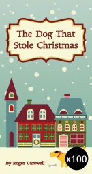 100 x The Dog That Stole Christmas Tract