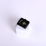 Black Mini Bible Keychain - Pack of 6