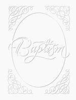 Baptism Certificate [With Envelopes]