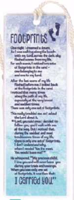 Bookmark-Footprints (Pack Of 6)