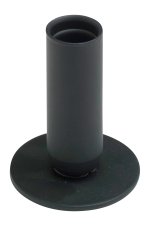 Black Iron Candle Holder H 8 cm