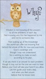 Prayer Card - Why?