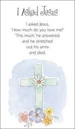 Prayer Card - I Asked Jesus