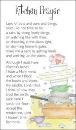 Pack of 20 Prayer Cards - Kitchen Prayer