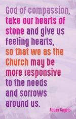 Prayer Card - God Of Compassion