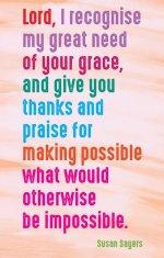 Prayer Card - Lord, I Recognise