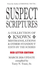 Suspect Scriptures: March 2026 Update