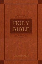 KJV Holy Bible, Compact Giant Print, Sienna