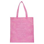 Tote Pink I Know the Plans Jer. 29:11