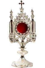 Silver Plated Reliquary H 29 cm