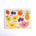 Fruit Of The Spirit Wood Peg Puzzle