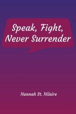 Speak, Fight, Never Surrender