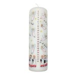 20cm Red Choir Boys Pillar Advent Candle - Single