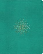 ESV Single Column Journaling Bible (TruTone, Teal, Resplendent Cross Design)