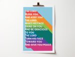 Lord Bless You And Keep You, The - Numbers 6 - A4 Print