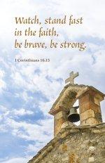 General Worship Bulletin: Watch  (Package of 100)