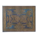 Blue Luxe Guest Book Unlined Hardcover Guest Book, 144pg, 120gsm by Paperblanks (Luxe Design)