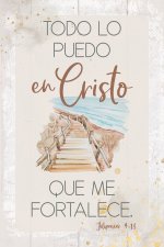 Spanish Plaque-I Can Do All Things... (Todo Lo Puedo...) (Phil. 4:13)(4 x 6)