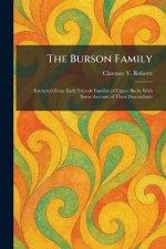 The Burson Family: Extracted From Early Friends Families of Upper Bucks With Some Account of Their Descendants