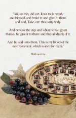 Communion Bulletin: Which Is Shed (Package of 100)