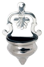 Nickel Plated Holy Water Font H 17 cm