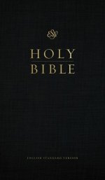 ESV Church Bible, Large Print, Red Letter (Hardcover, Black)