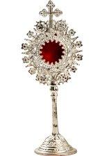 Silver Plated Reliquary H 19.5 cm
