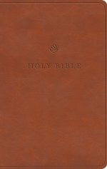ESV Value Thinline Bible (TruTone, English Saddle)