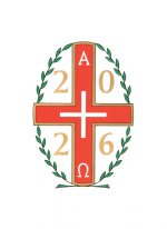 2026 Paschal Transfer: Alpha & Omega with Leaves with date - Single