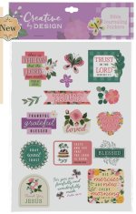 Stickers This Is The Day Bible Journaling 3 sheets