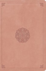 ESV Compact Bible (TruTone, Blush Rose, Emblem Design)