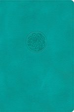 NASB Giant Print Reference Bible, Teal Leathertouch, Indexed