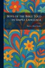 Boys of the Bible Told in Simple Language