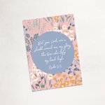 Shield Around Me Mini Sharing Card