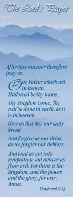 Bookmarks - The Lord's Prayer Mat. 6.9-13