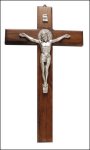 11" St.Benedict Wood Crucifix