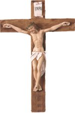 12 1/4" Resin Hanging Crucifix