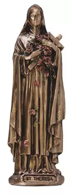 Veronese Resin Statue/3 1/2 inch Saint Theresa