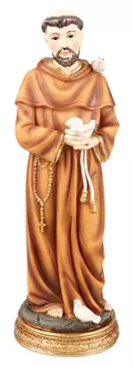 Renaissance 5 inch Statue - Saint Francis
