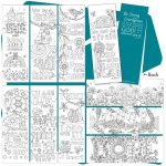 10 Images of Grace Colouring bookmarks
