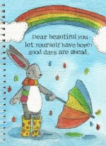 Spiral Notebook Journal 50 pages Dear beautiful you