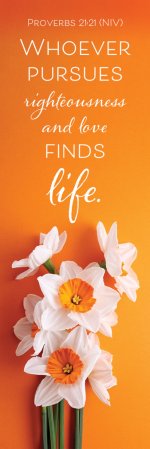 Whoever Pursues Righteousness Bookmark (pack of 25)