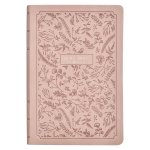 KJV Bible Giant Print Full-size Faux Leather, Dusty Pink
