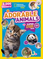 National Geographic Kids Adorable Animals Super Sticker Activity Book-special Sales Edition