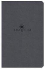 CSB Premium Gift Bible, Easy-to-Read Optimal Type, Charcoal