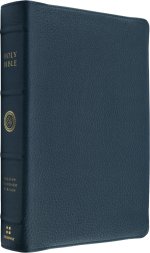 ESV Heirloom Bible, Scriptura Sacra: Personal Size Reference Edition (Calfskin, Meridian Blue, Full Yapp)