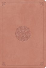 ESV Giant Print Value Thinline Bible (TruTone, Blush Rose, Fleur-de-lis Design)