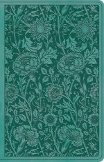 ESV Premium Gift Bible (TruTone, Teal, Floral Design)